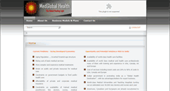 Desktop Screenshot of medglobalhealth.com